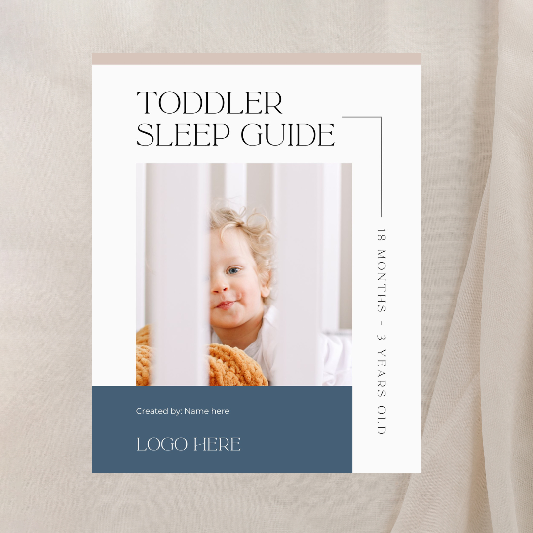 Toddler Sleep Guide Template