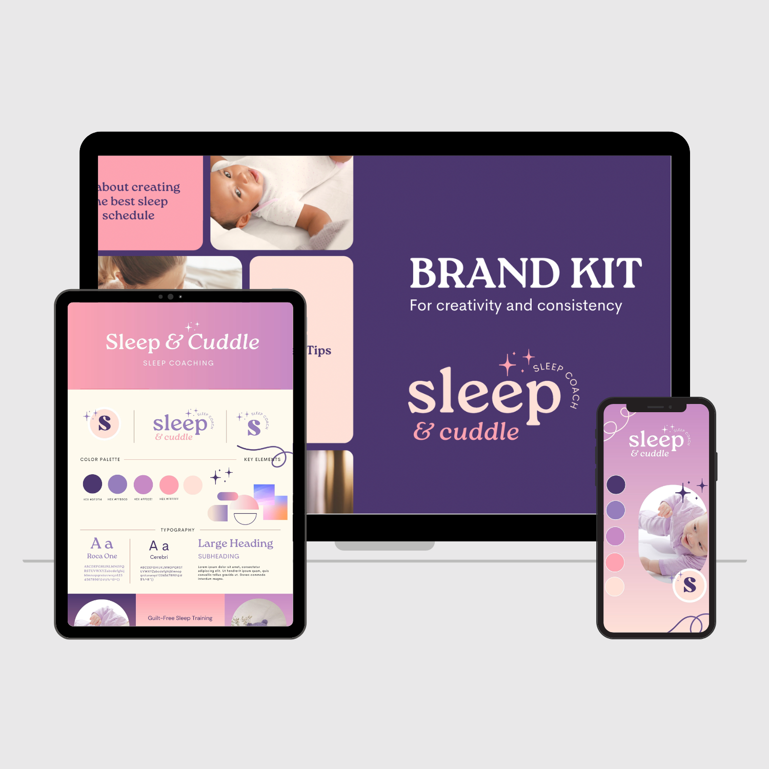 2023 Brand Kit Canva Template for Subscribers
