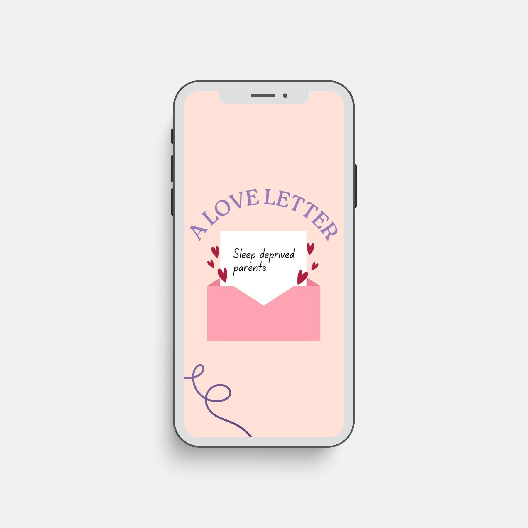 Instagram Story Template - Love Letter to Tired Parents