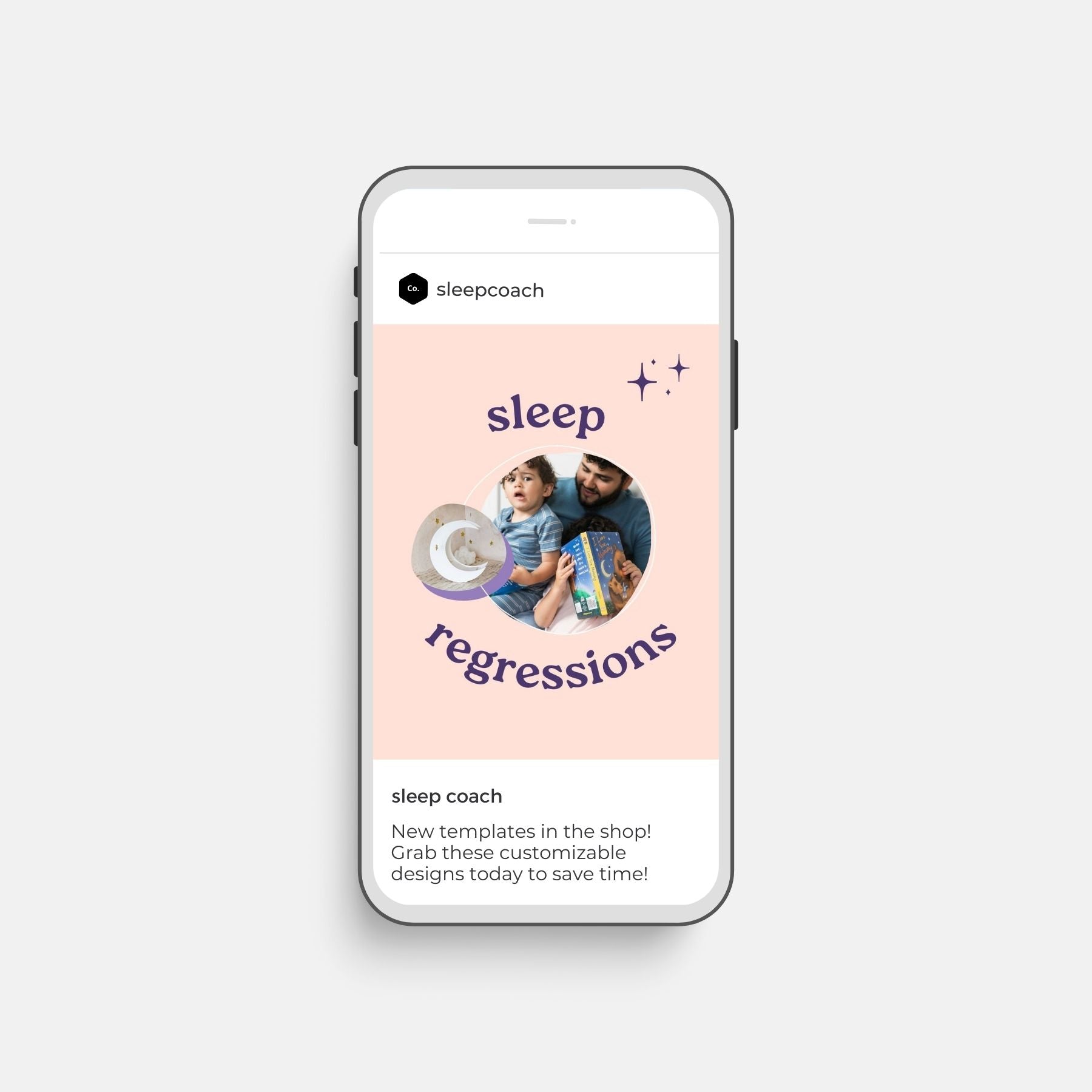 Carousel Post Template - Toddler Sleep Regression