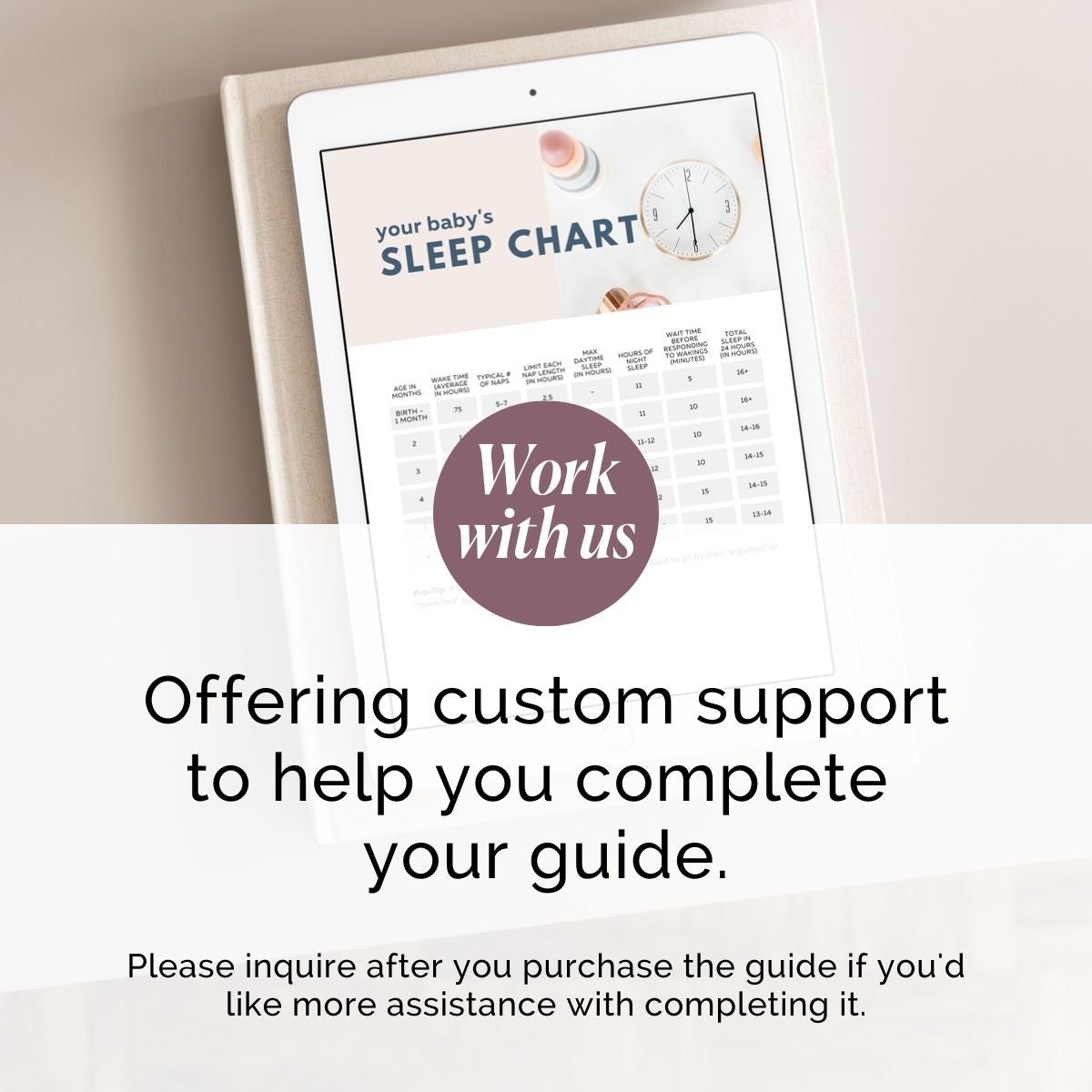 Newborn Sleep Guide Template