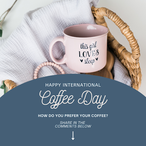 Instagram Post Template - International Coffee Day