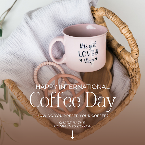 Instagram Post Template - International Coffee Day